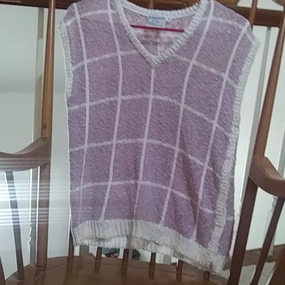 Tank top sweater